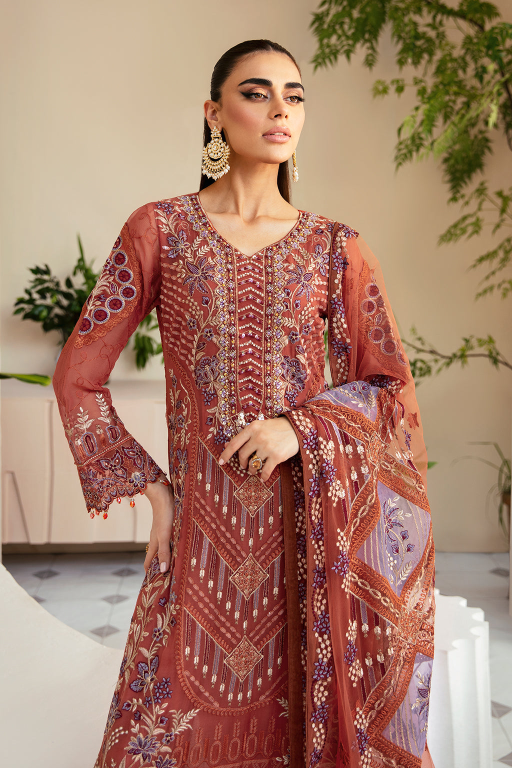 Ramsha Dastoor Chiffon`25 Vol-1 P#109