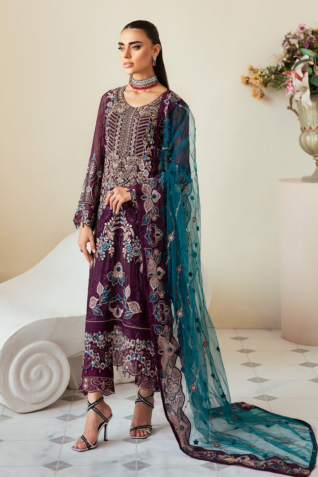 Ramsha Dastoor Chiffon`25 Vol-1 P#102