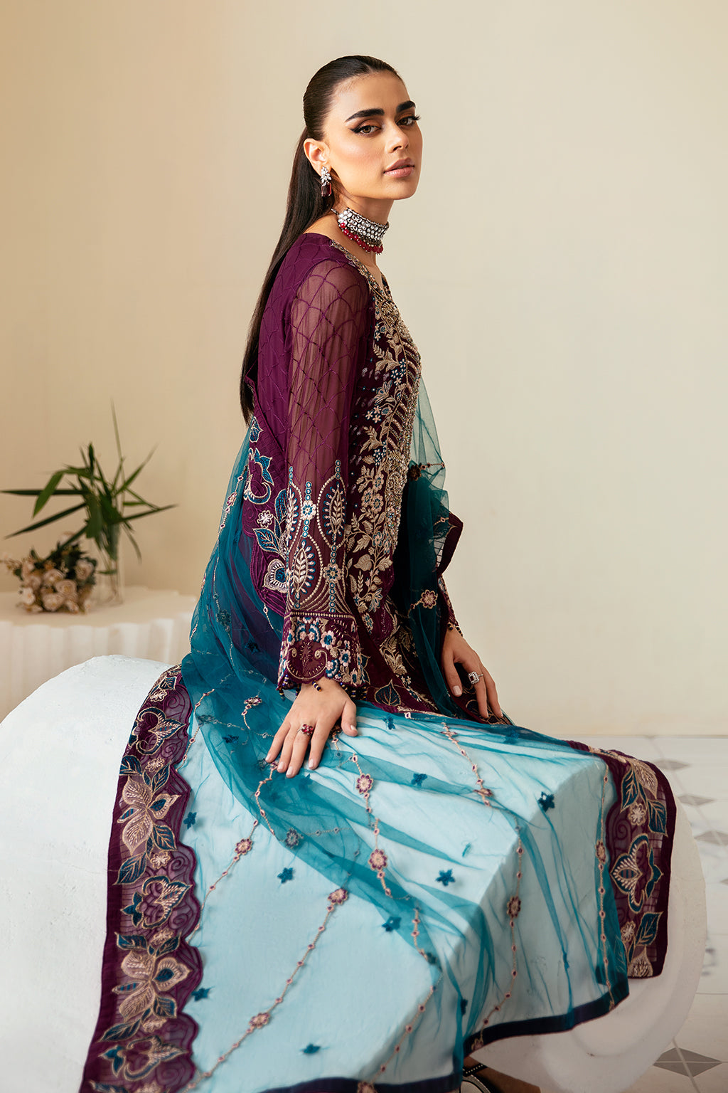 Ramsha Dastoor Chiffon`25 Vol-1 P#102