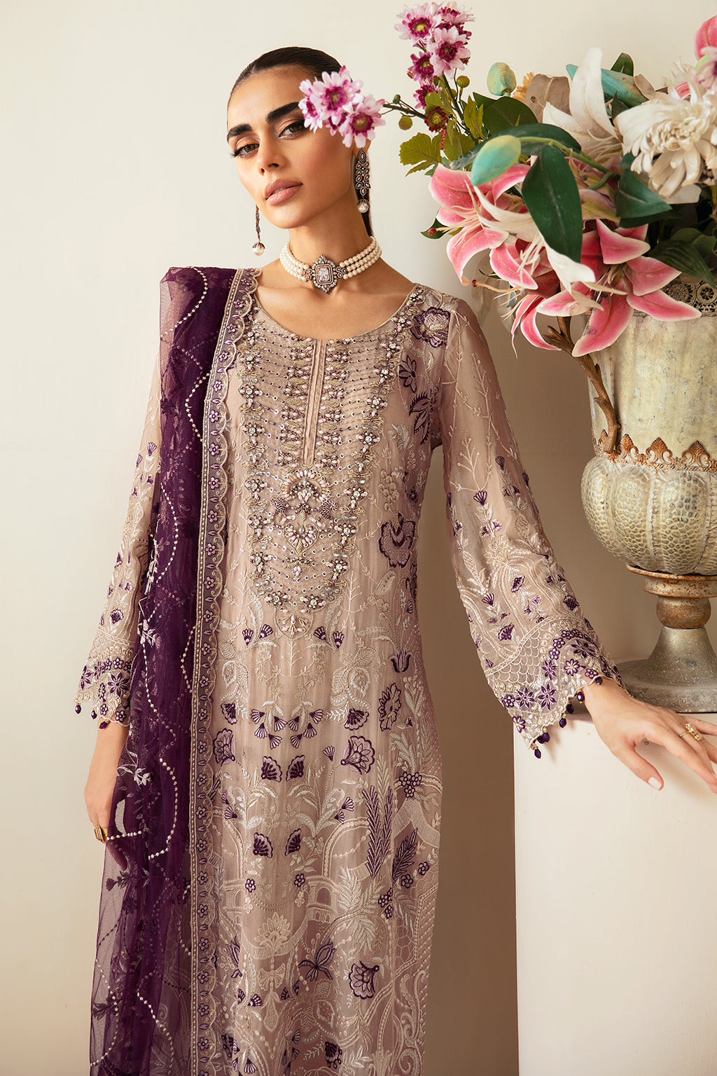 Ramsha Dastoor Chiffon`25 Vol-1 P#106