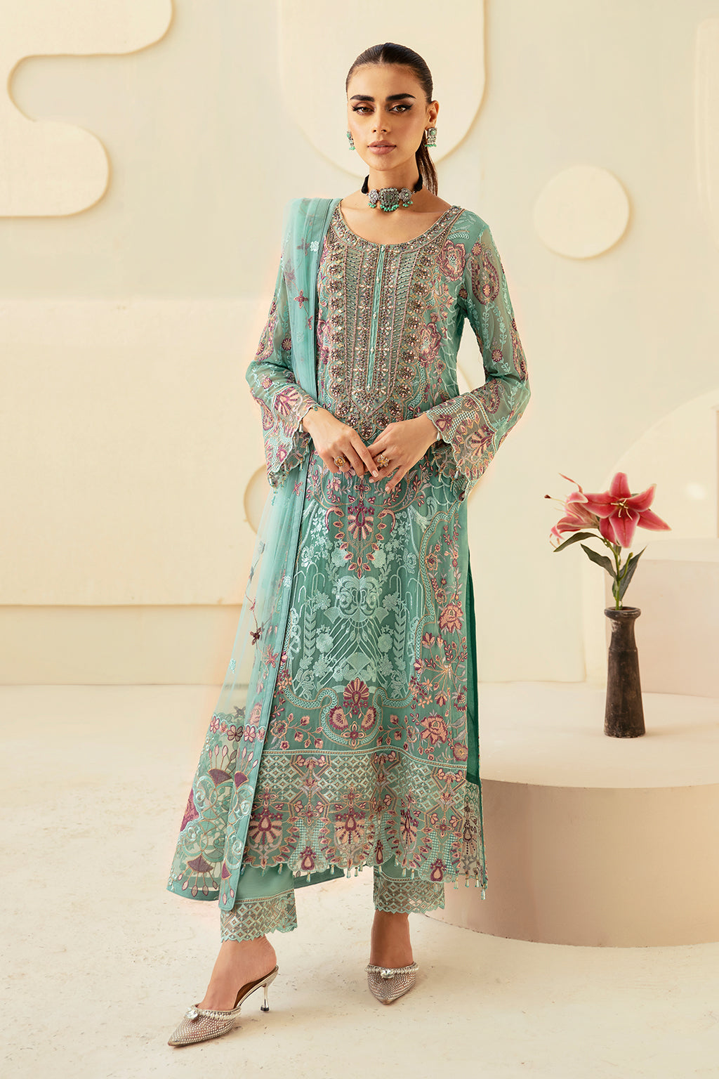 Ramsha Dastoor Chiffon`25 Vol-1 P#107