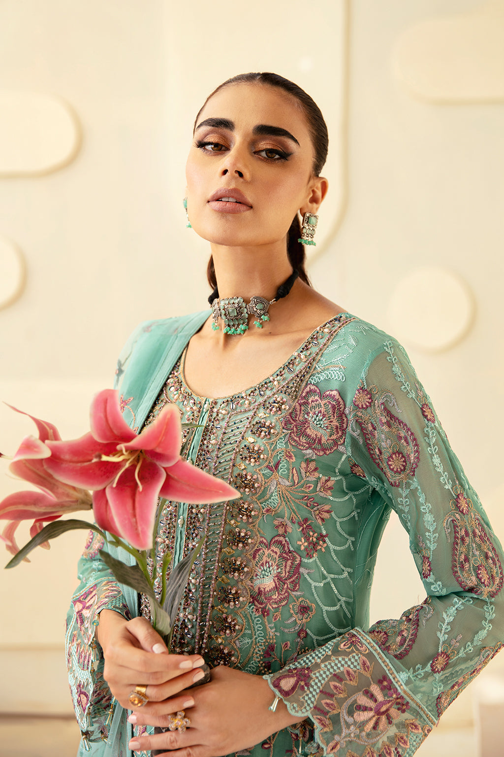 Ramsha Dastoor Chiffon`25 Vol-1 P#107