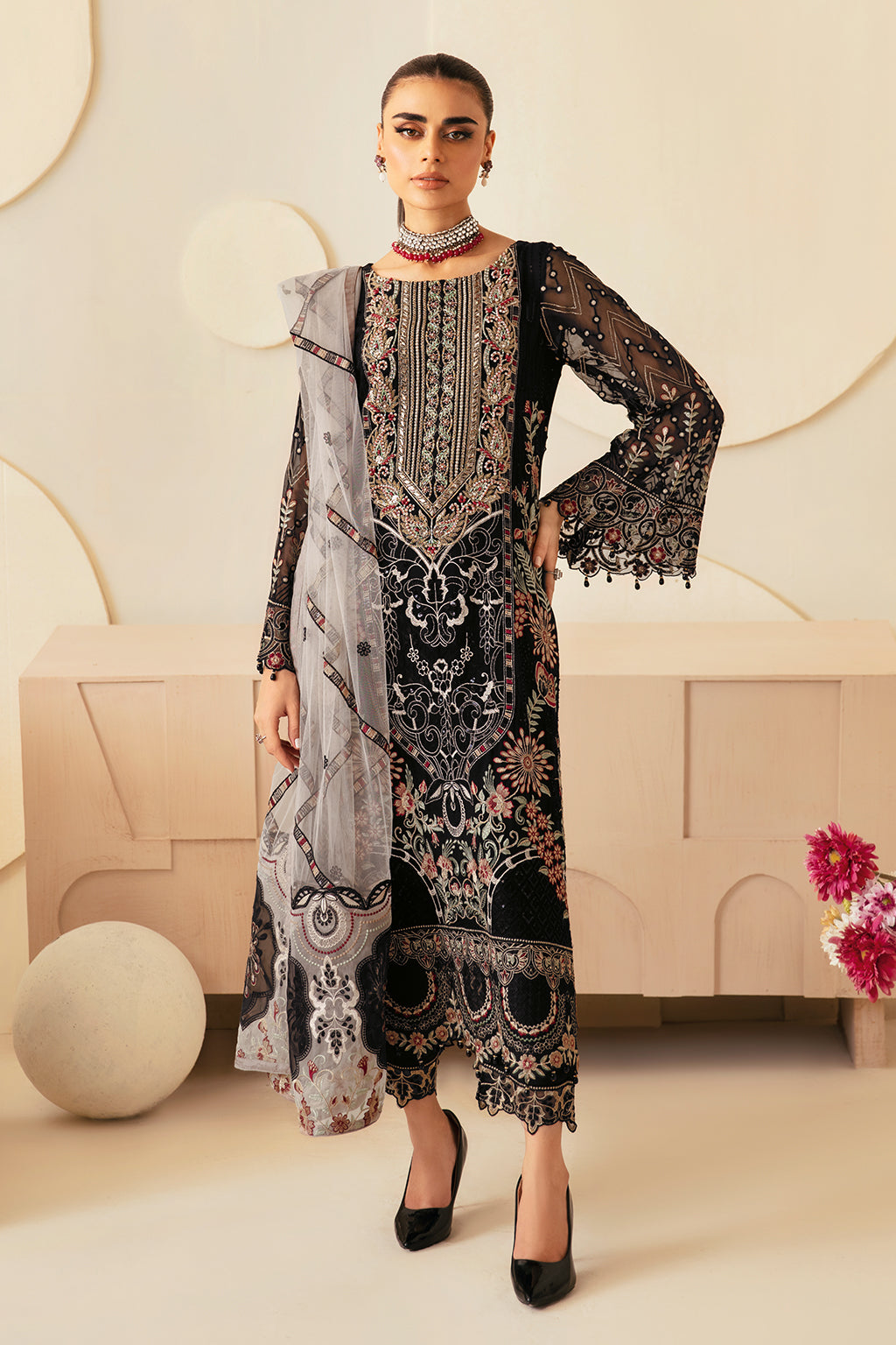 Ramsha Dastoor Chiffon`25 Vol-1 P#105