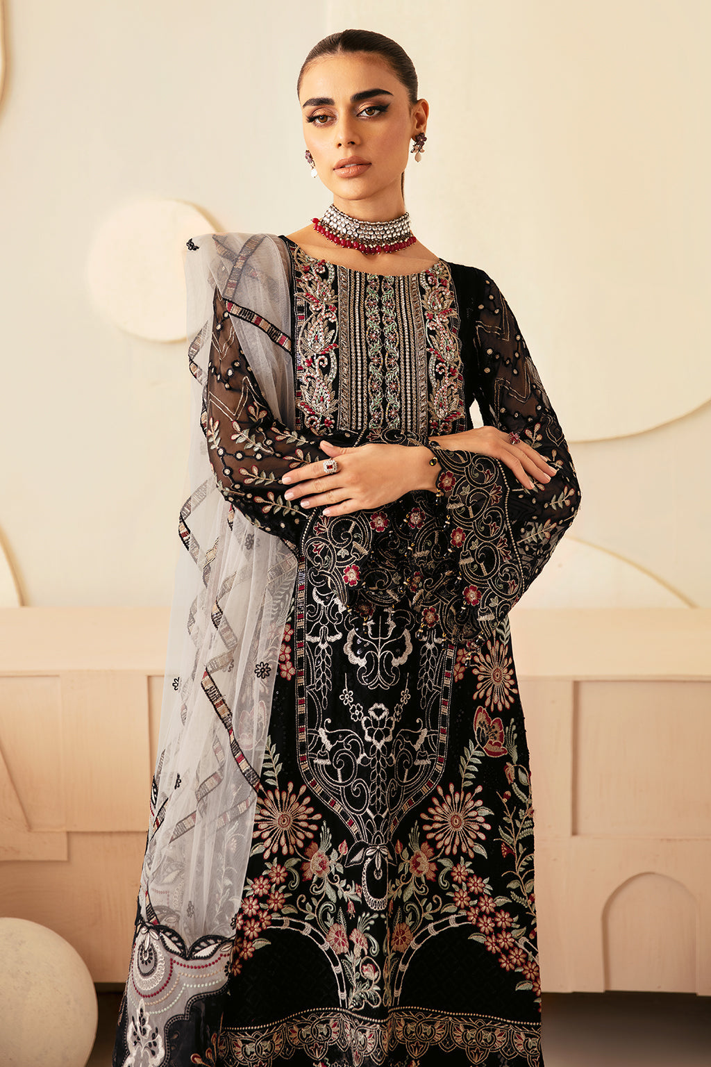 Ramsha Dastoor Chiffon`25 Vol-1 P#105