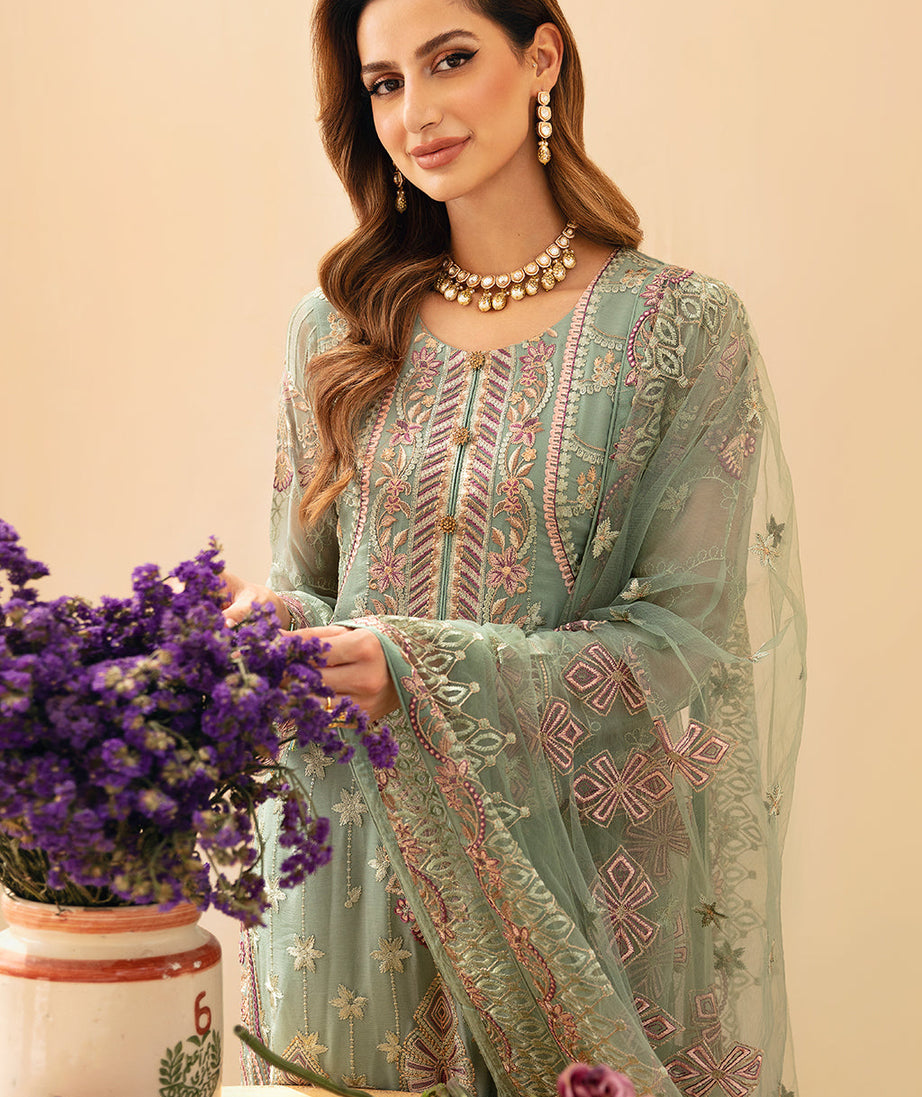 Ramsha Chevron L-Chiffon`24 Vol-9 A#901