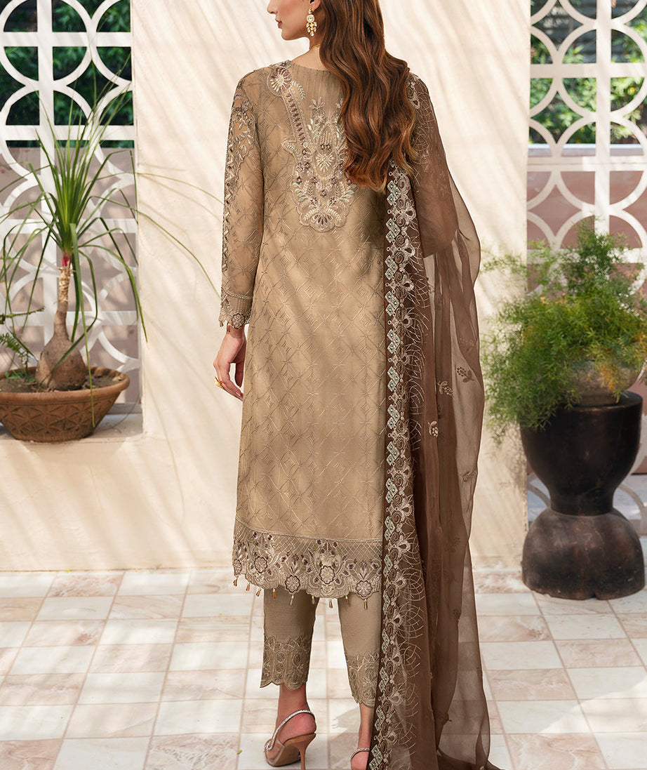 Ramsha Chevron L-Chiffon`24 Vol-9 A#904