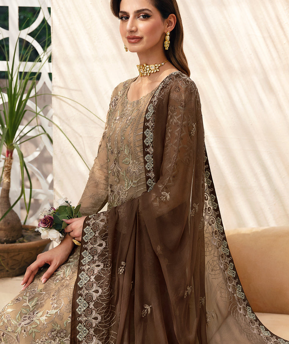 Ramsha Chevron L-Chiffon`24 Vol-9 A#904