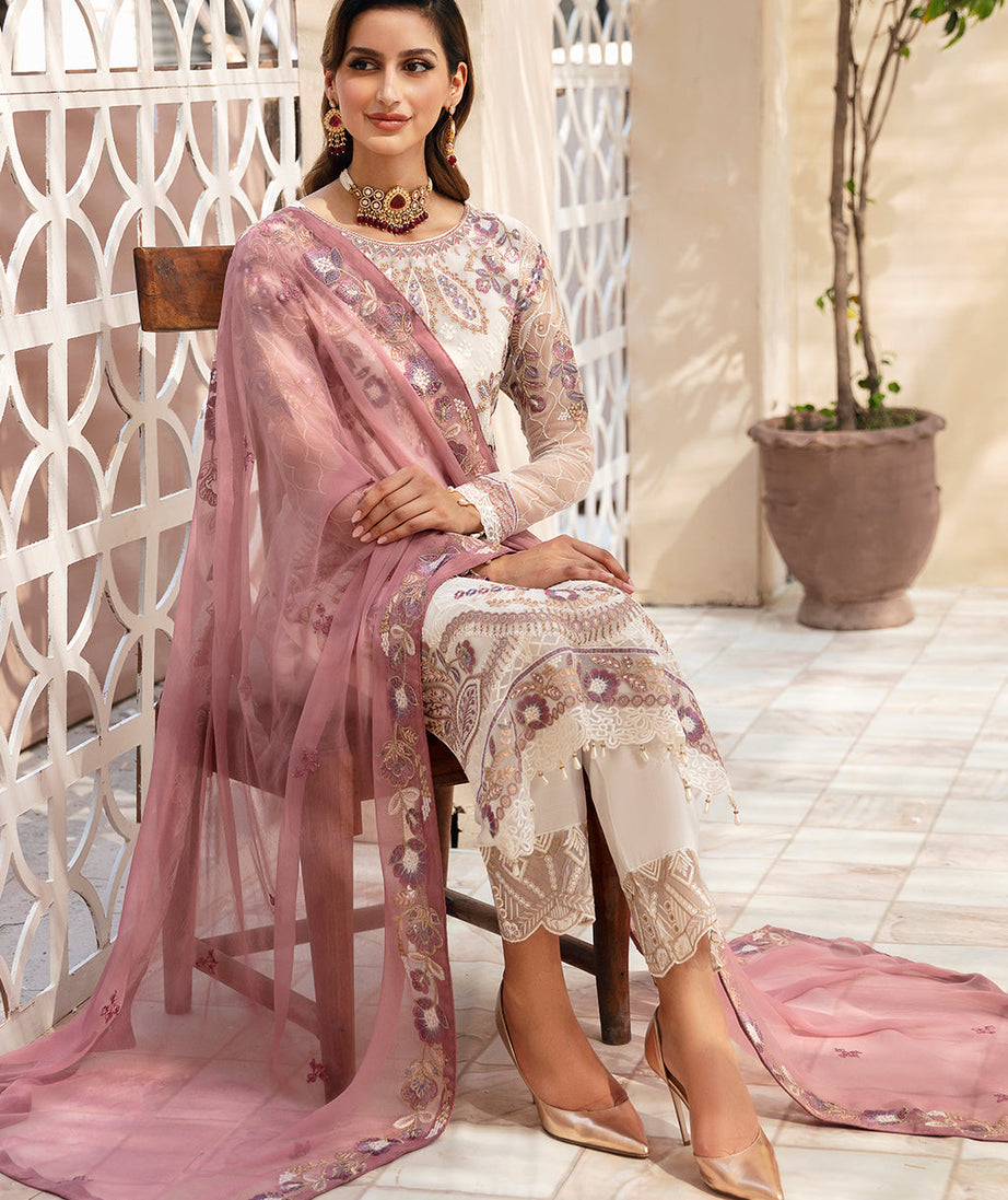 Ramsha Chevron L-Chiffon`24 Vol-9 A#902