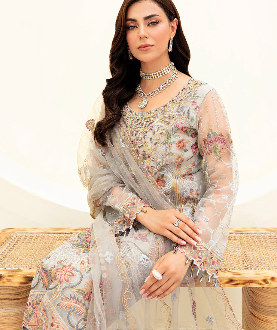 Ramsha Minhal Organza`23 Vol-9 M#909