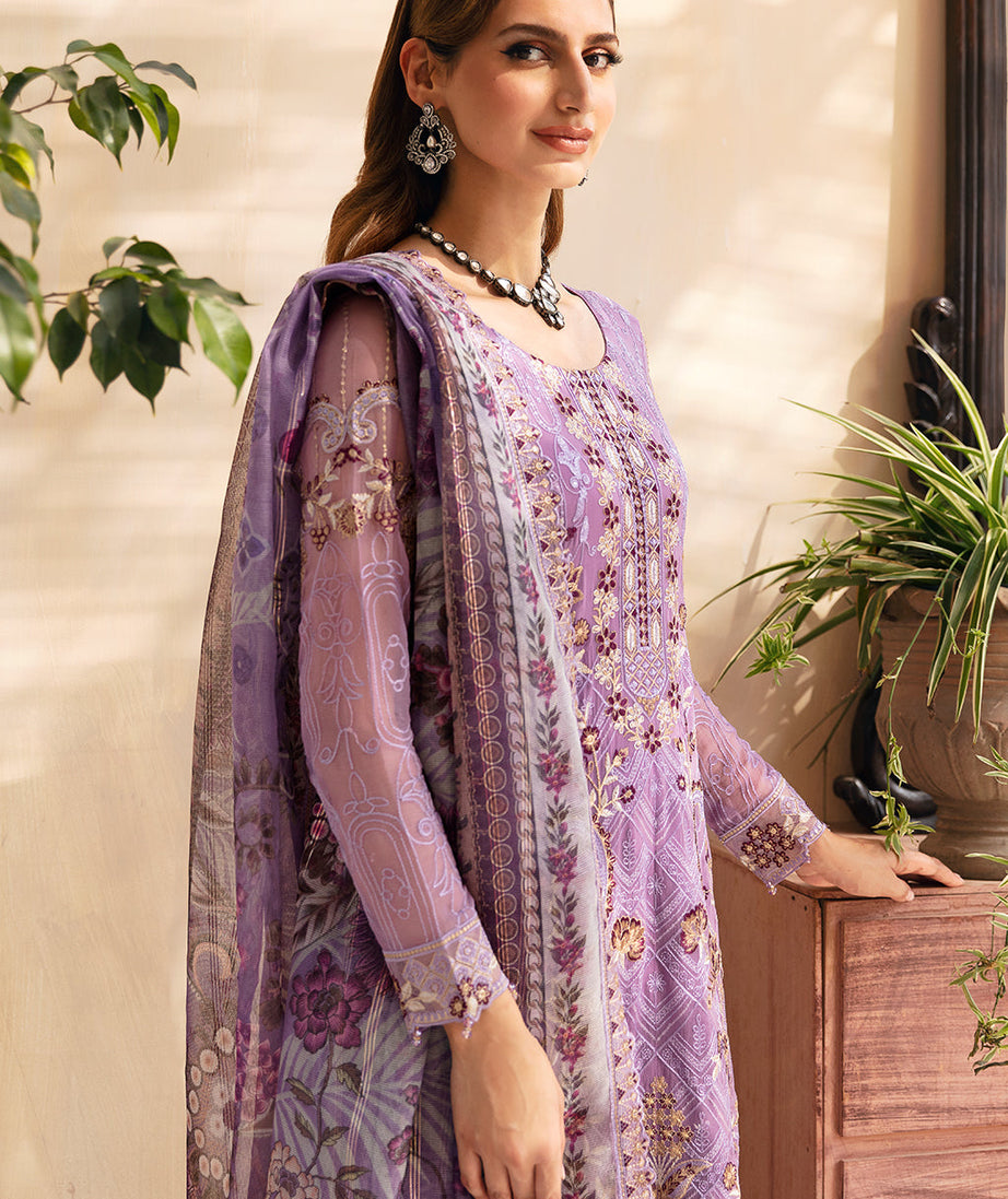 Ramsha Chevron L-Chiffon`24 Vol-9 A#906