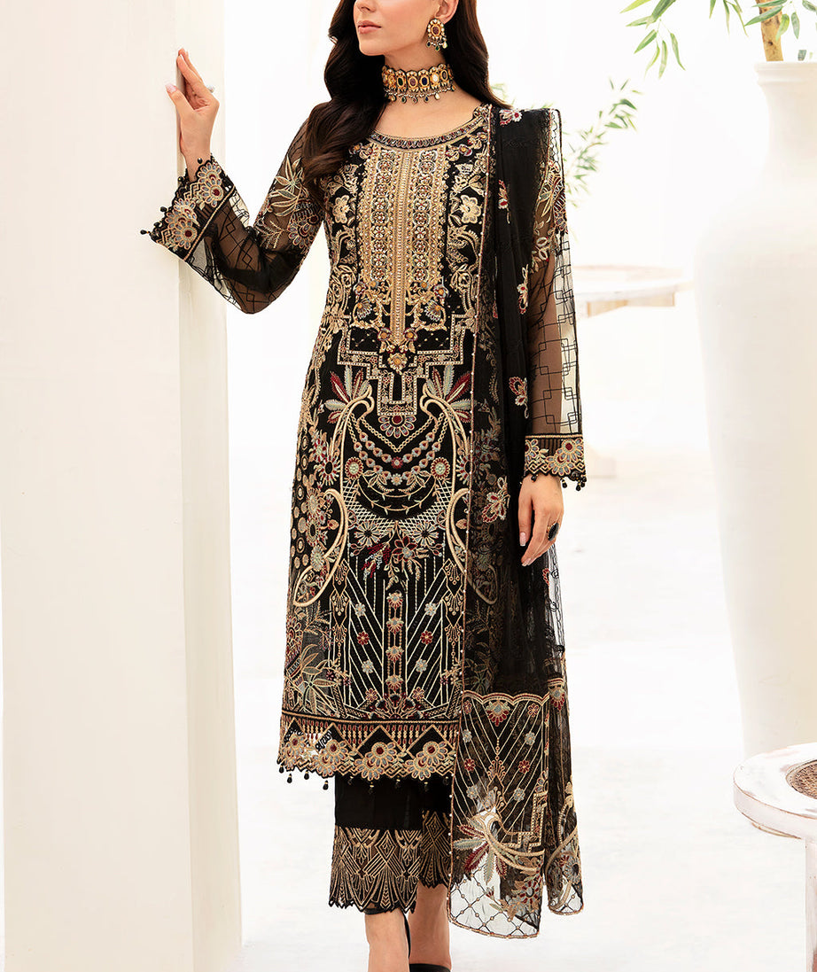 Ramsha Minhal Organza`23 Vol-9 M#906