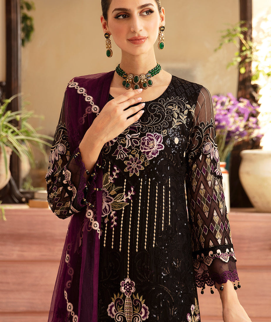 Ramsha Chevron L-Chiffon`24 Vol-9 A#905