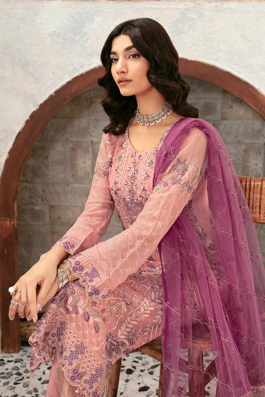 Ramsha Rangoon Chiffon`24 (Vol-12) D#1201