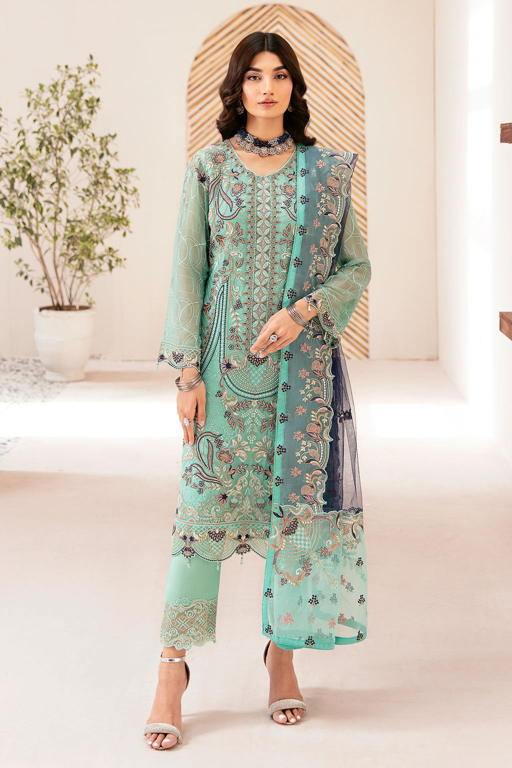 Ramsha Rangoon Chiffon`24 (Vol-12) D#1207