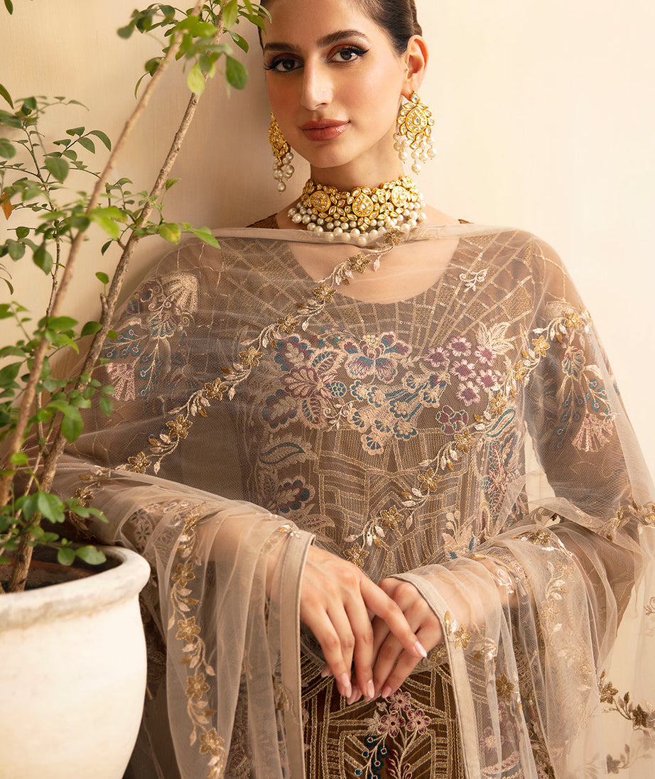 Ramsha Chevron L-Chiffon`24 Vol-9 A#910