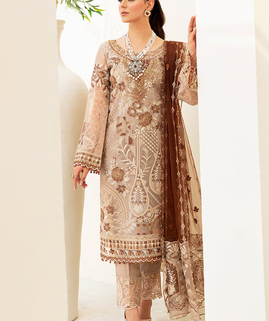 Ramsha Minhal Organza`23 Vol-9 M#904