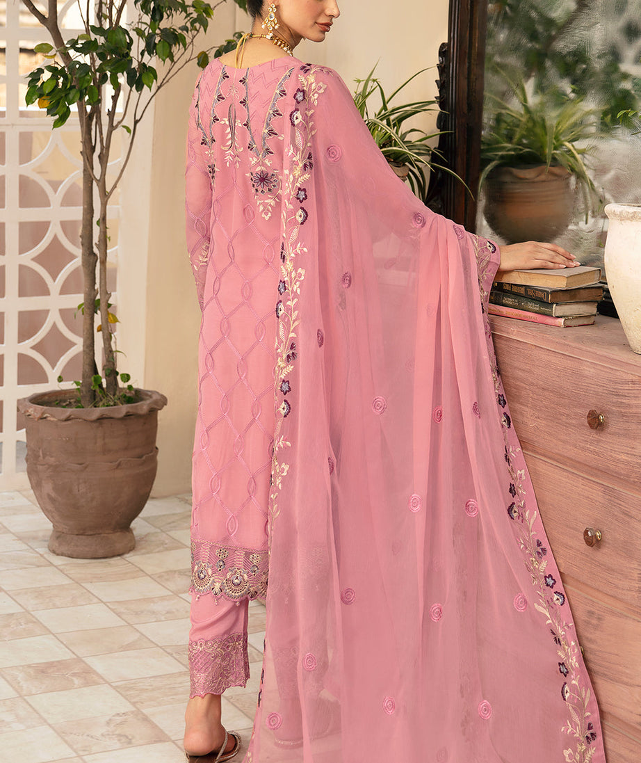 Ramsha Chevron L-Chiffon`24 Vol-9 A#909