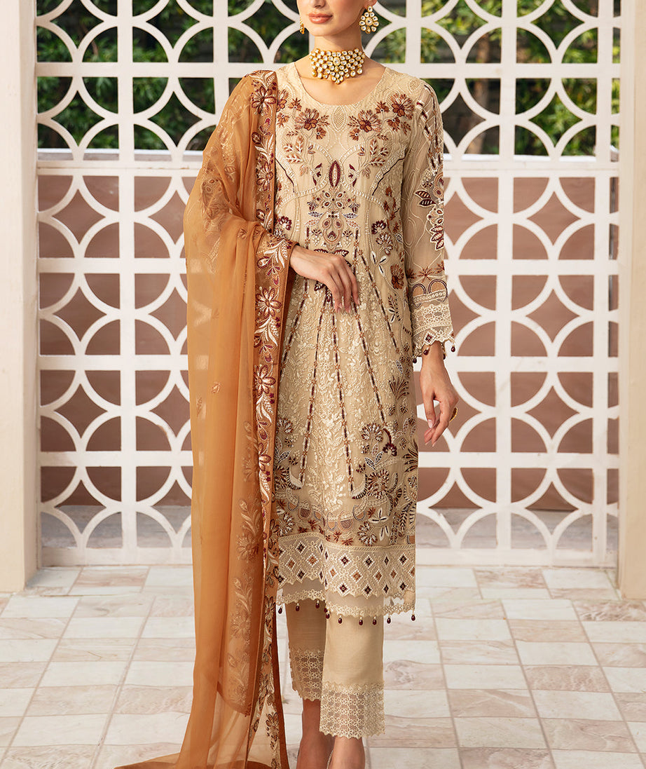 Ramsha Chevron L-Chiffon`24 Vol-9 A#912