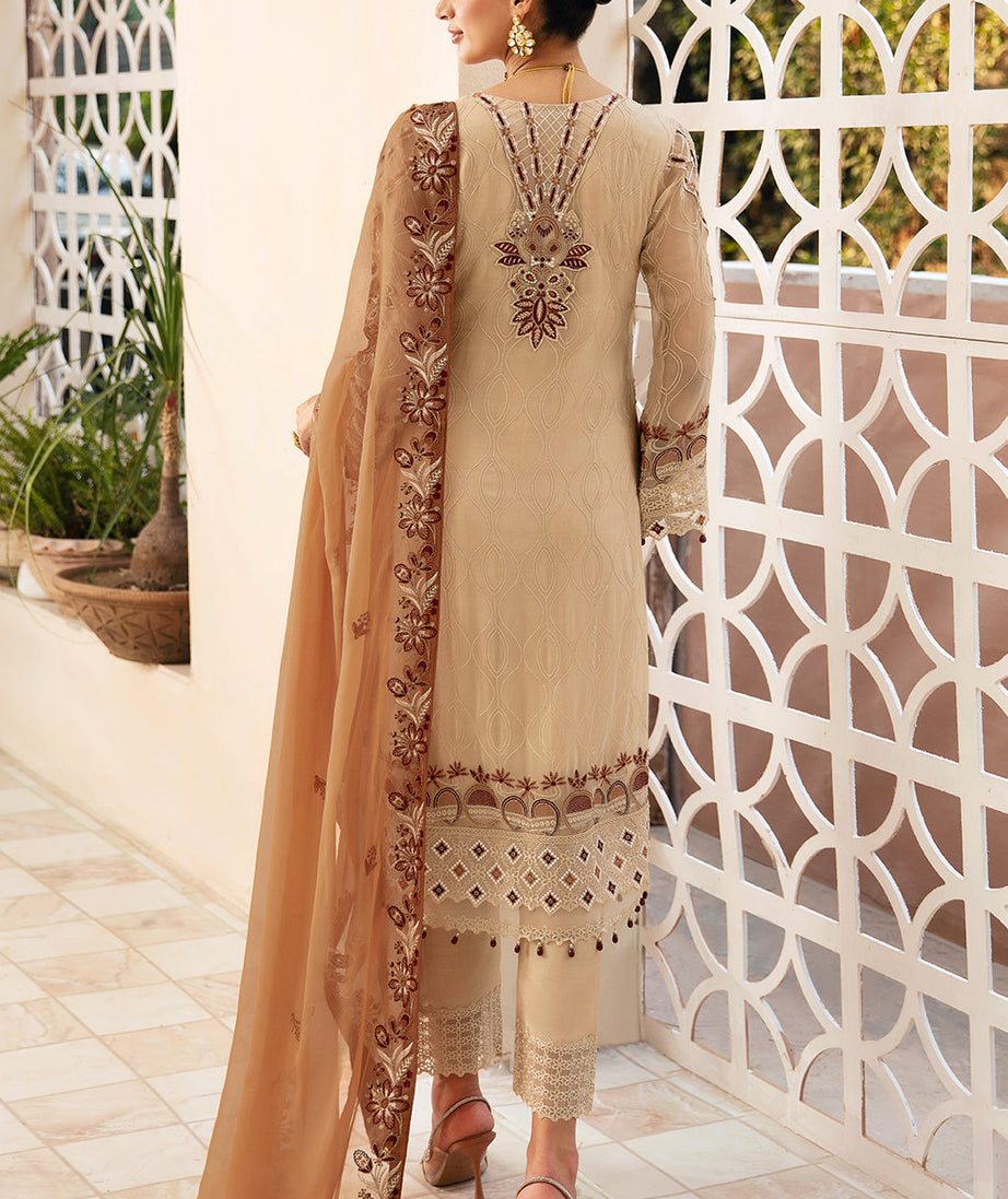 Ramsha Chevron L-Chiffon`24 Vol-9 A#912