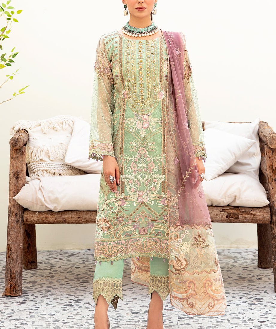 Ramsha Minhal Organza`23 Vol-9 M#905