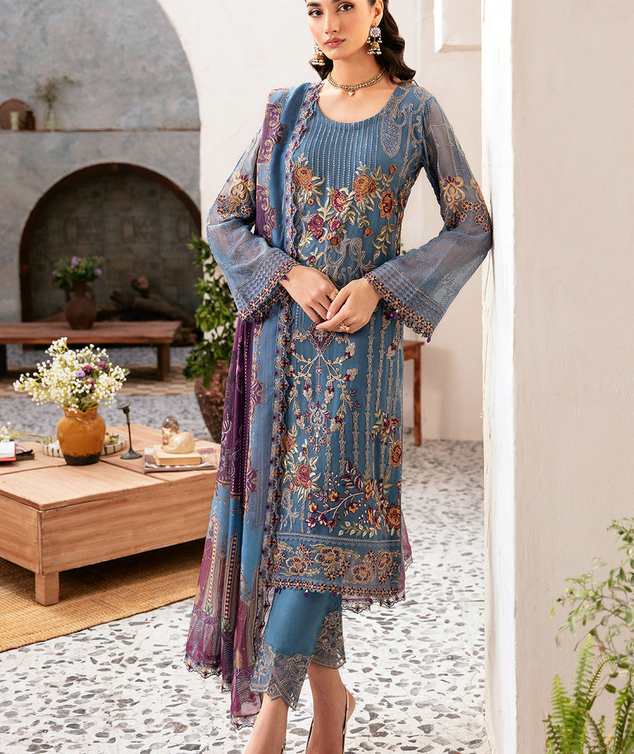 Ramsha Rangoon Chiffon`24 (Vol-12) D#1202