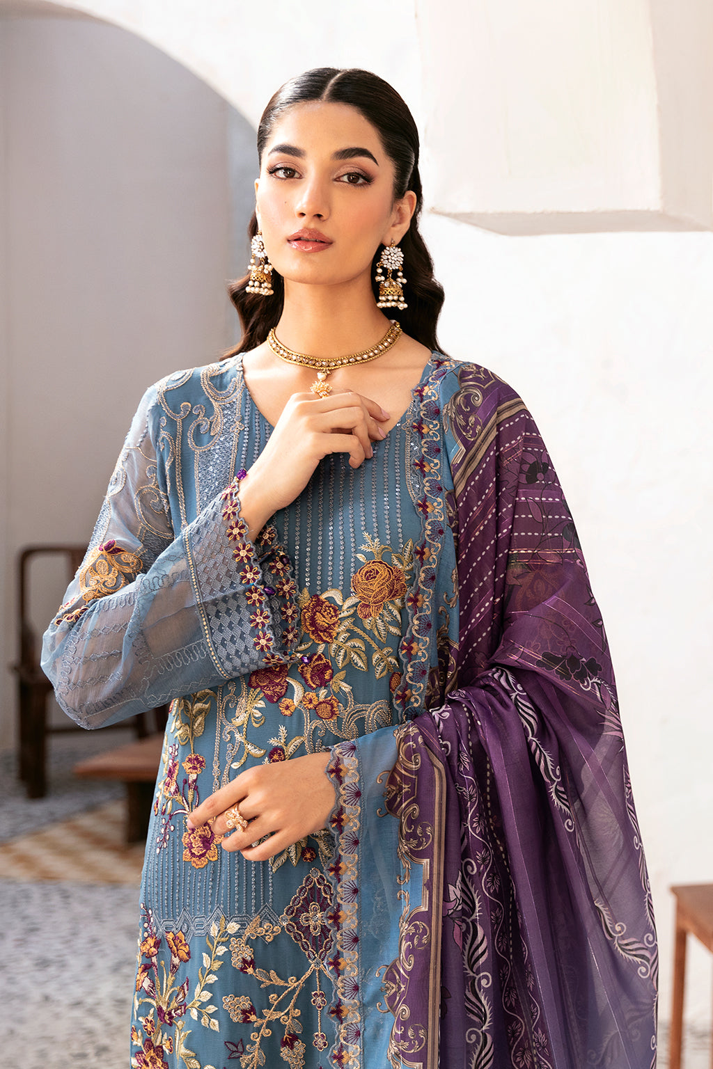 Ramsha Rangoon Chiffon`24 (Vol-12) D#1202