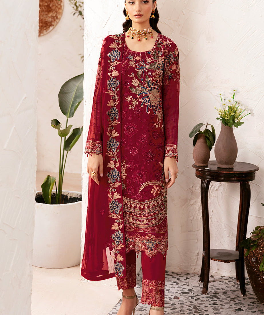 Ramsha Rangoon Chiffon`24 (Vol-12) D#1205