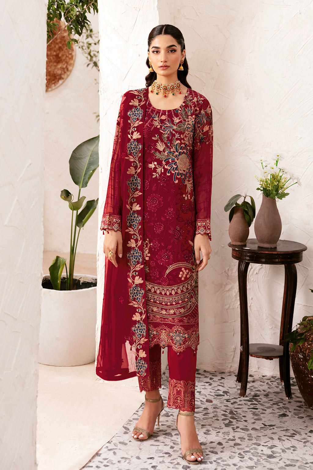 Ramsha Rangoon Chiffon`24 (Vol-12) D#1205