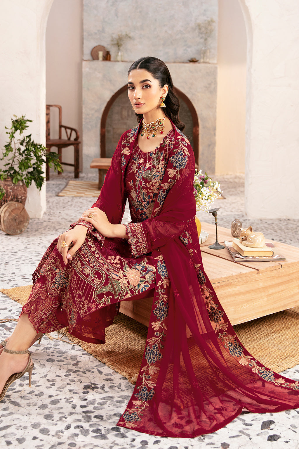 Ramsha Rangoon Chiffon`24 (Vol-12) D#1205
