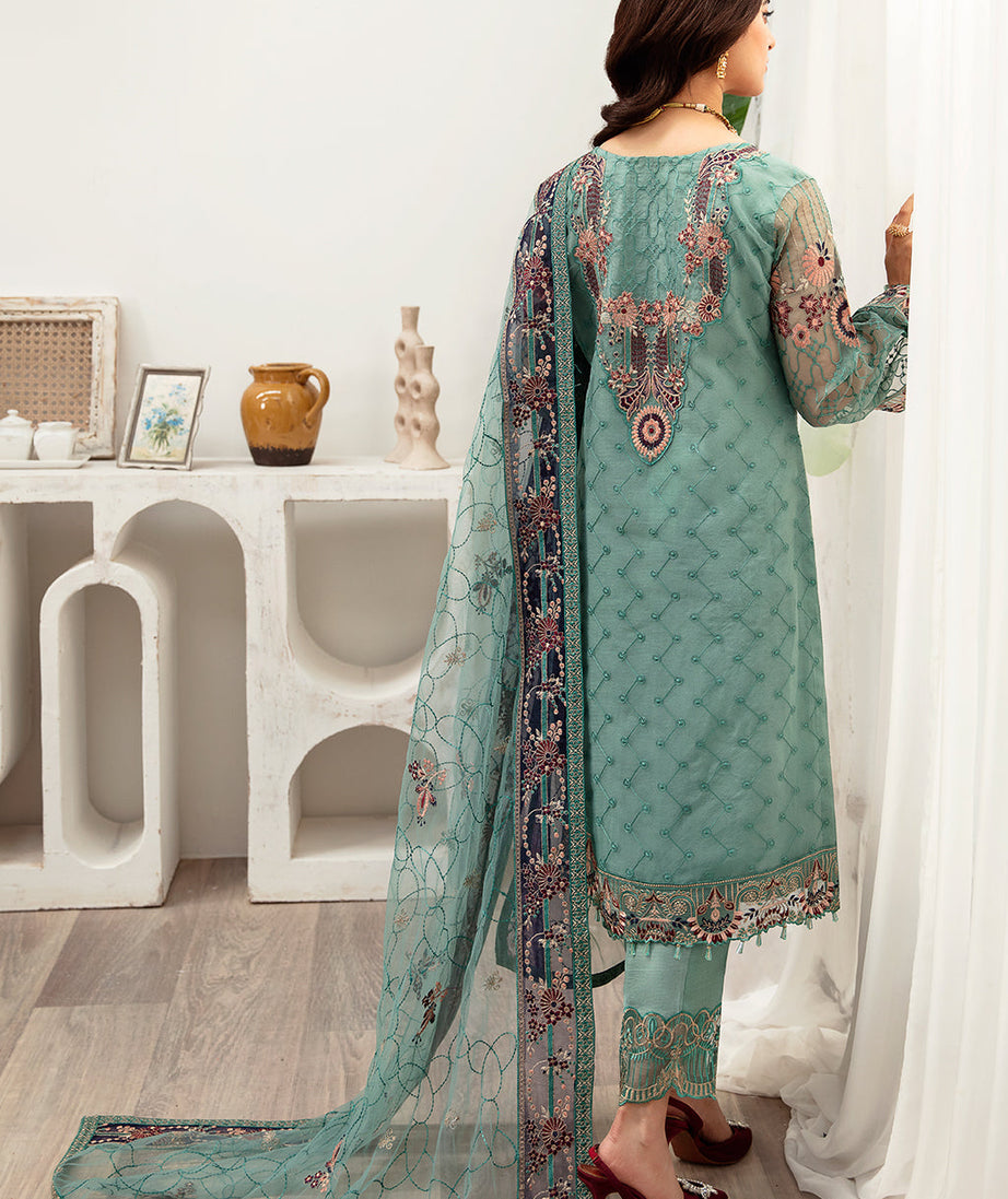 Ramsha Minhal Chiffon'24 Vol-10 M#1001
