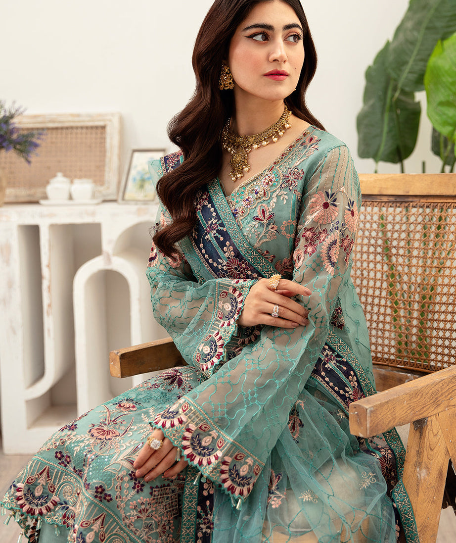 Ramsha Minhal Chiffon'24 Vol-10 M#1001