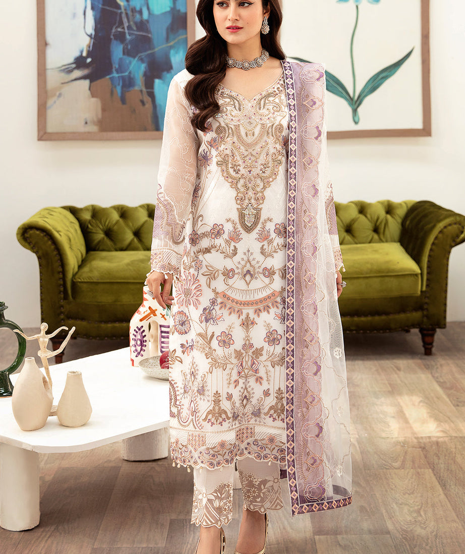 Ramsha Minhal Chiffon'24 Vol-10 M#1002