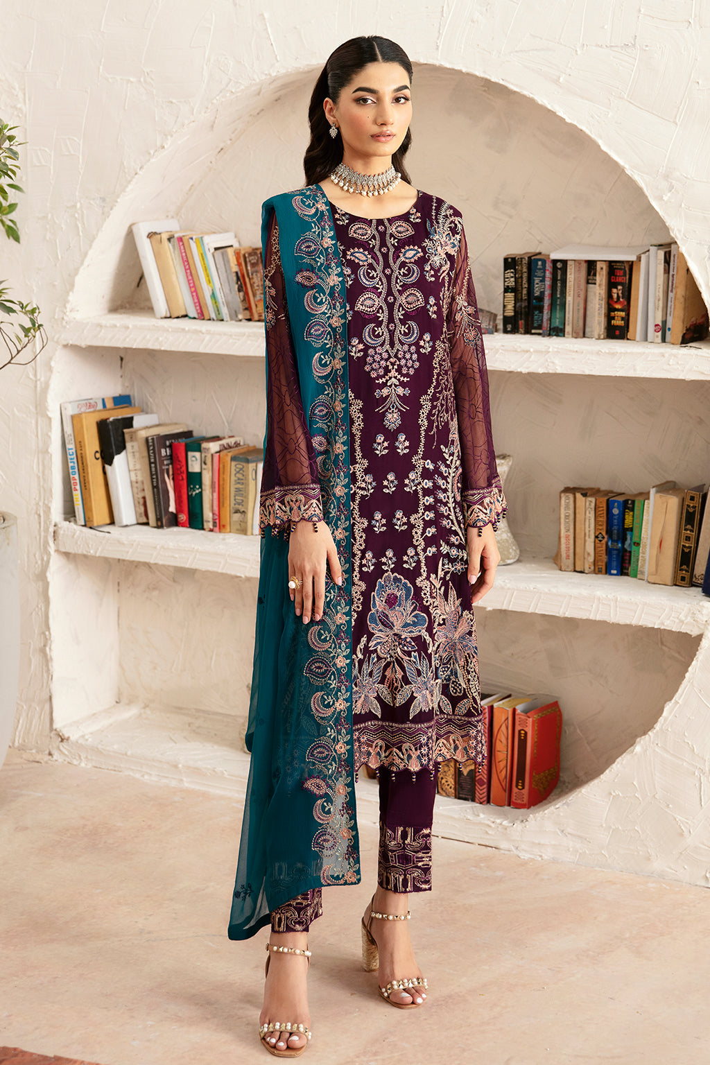 Ramsha Rangoon Chiffon`24 (Vol-12) D#1211