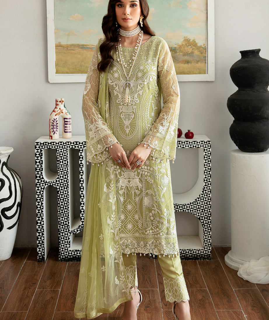 Ramsha Rangoon Chiffon Vol-11 D#1105