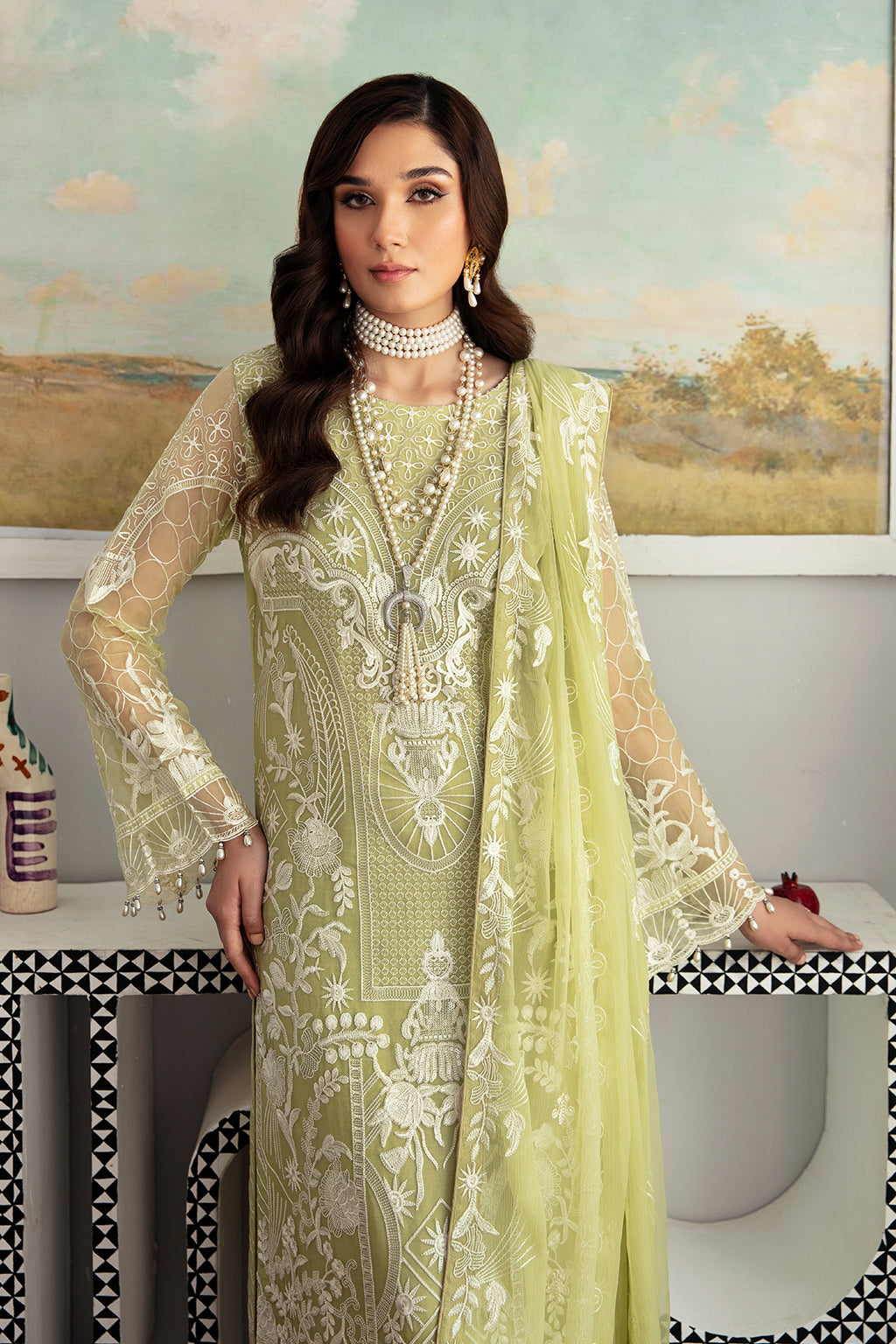 Ramsha Rangoon Chiffon Vol-11 D#1105