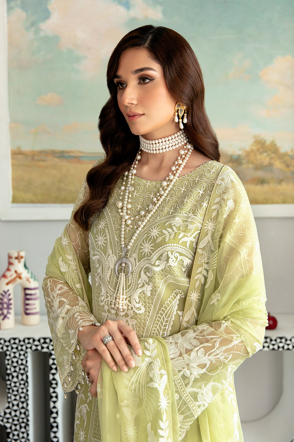 Ramsha Rangoon Chiffon Vol-11 D#1105