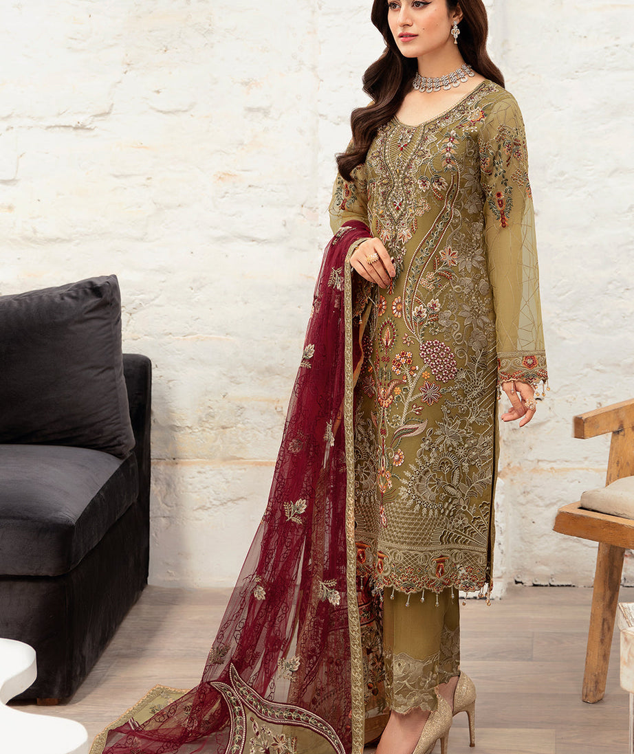 Ramsha Minhal Chiffon'24 Vol-10 M#1010