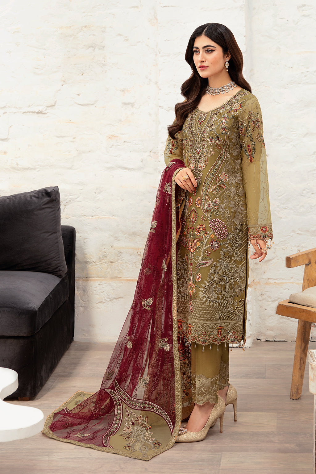 Ramsha Minhal Chiffon'24 Vol-10 M#1010