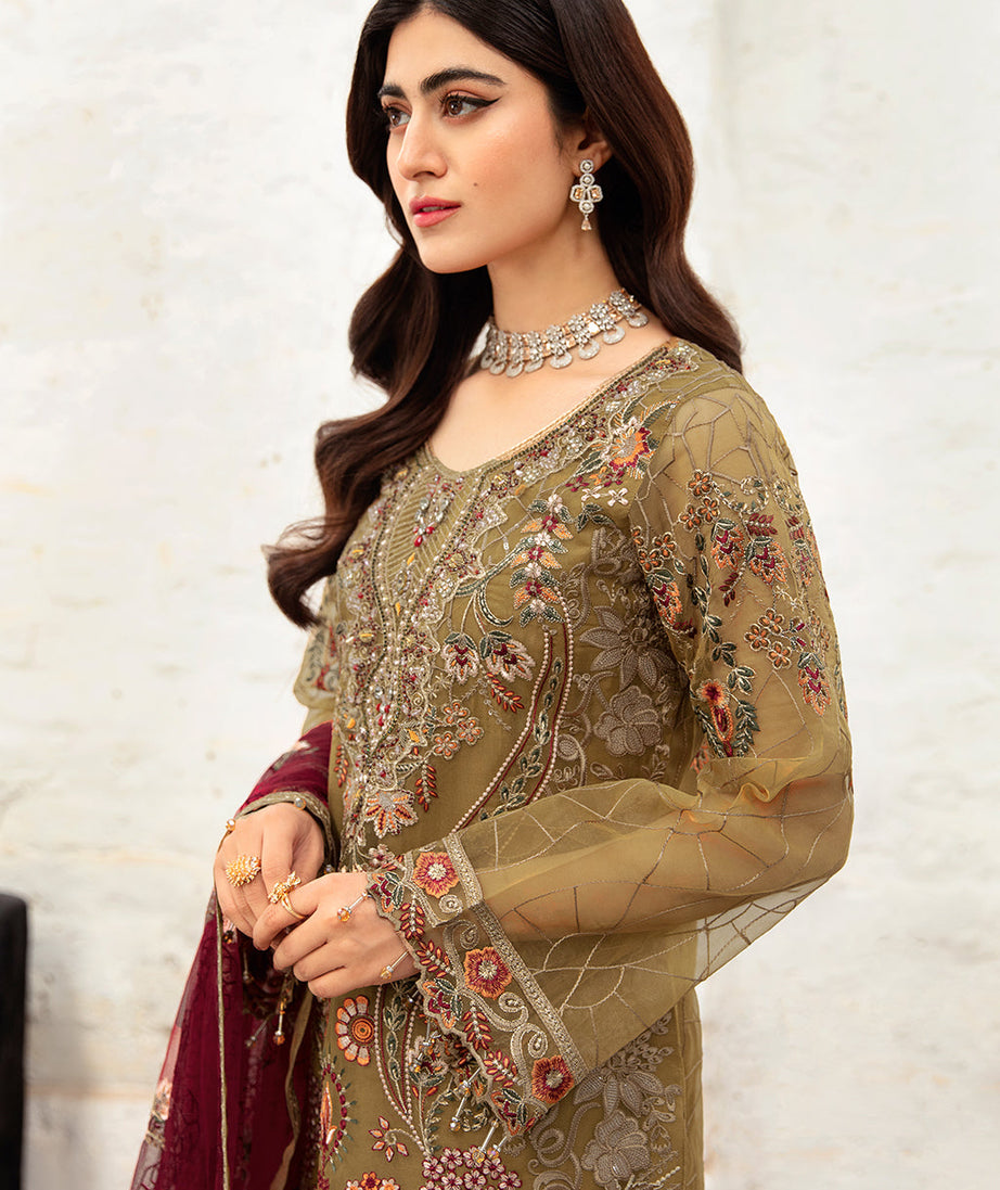 Ramsha Minhal Chiffon'24 Vol-10 M#1010