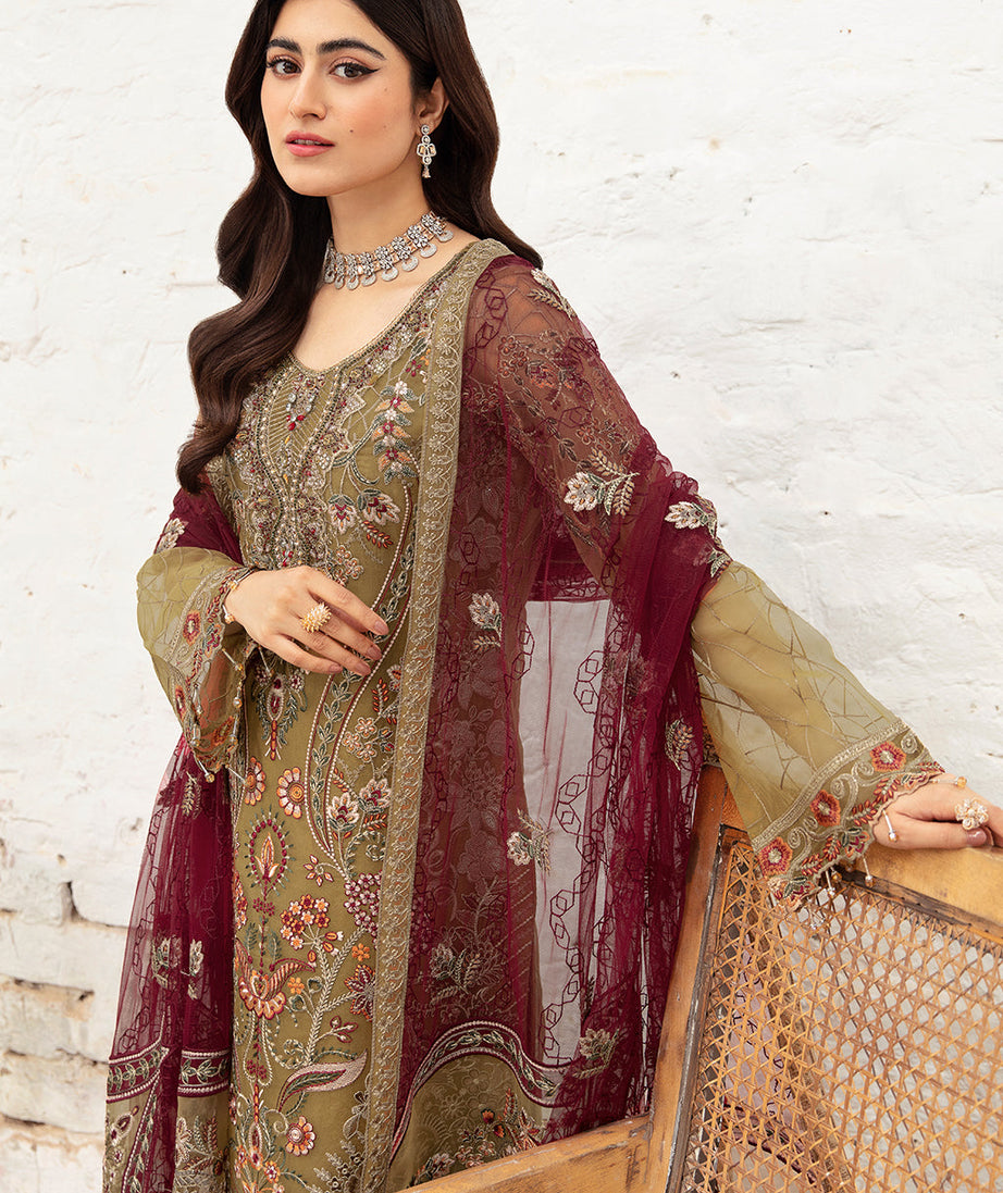 Ramsha Minhal Chiffon'24 Vol-10 M#1010