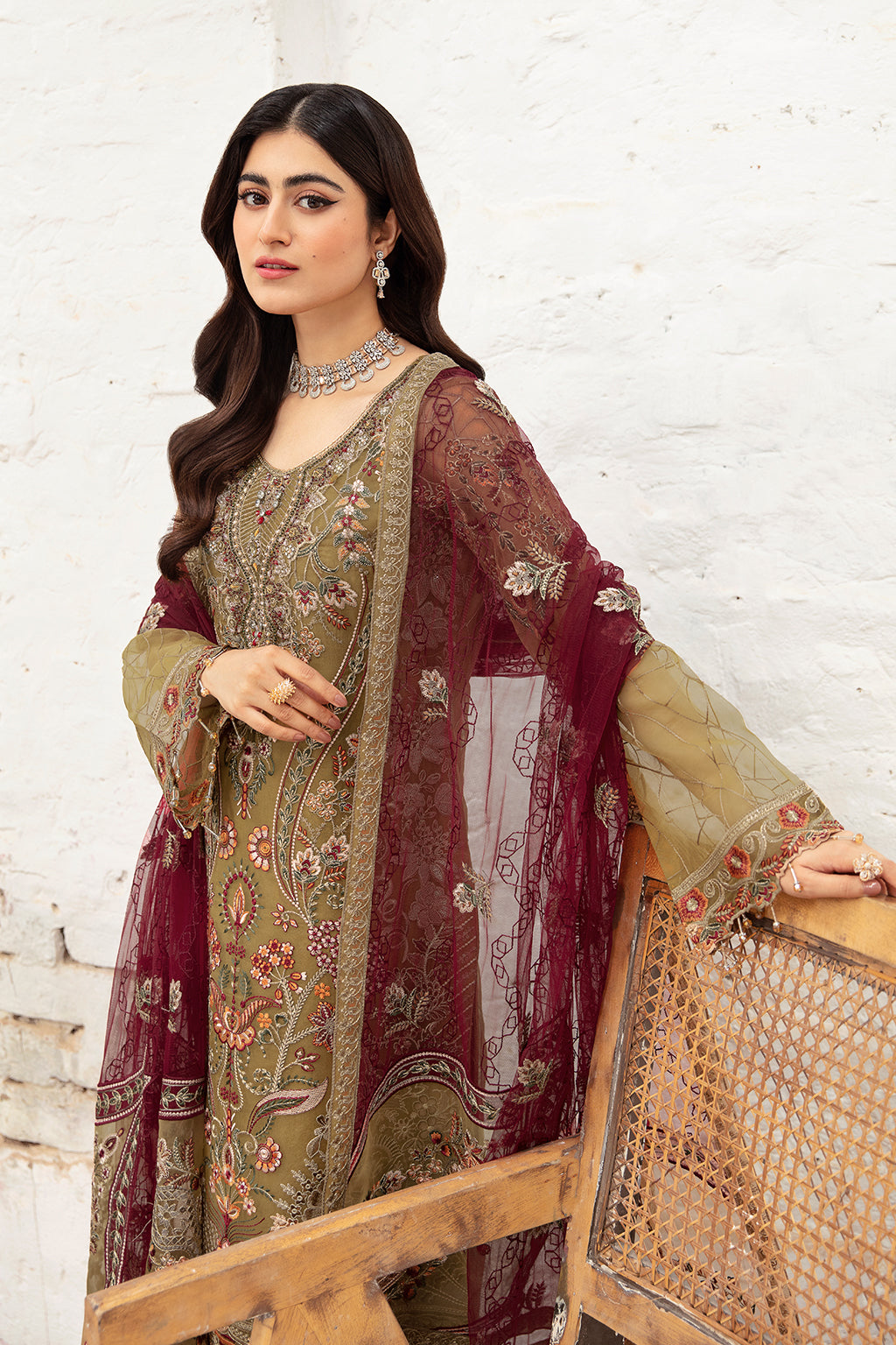 Ramsha Minhal Chiffon'24 Vol-10 M#1010