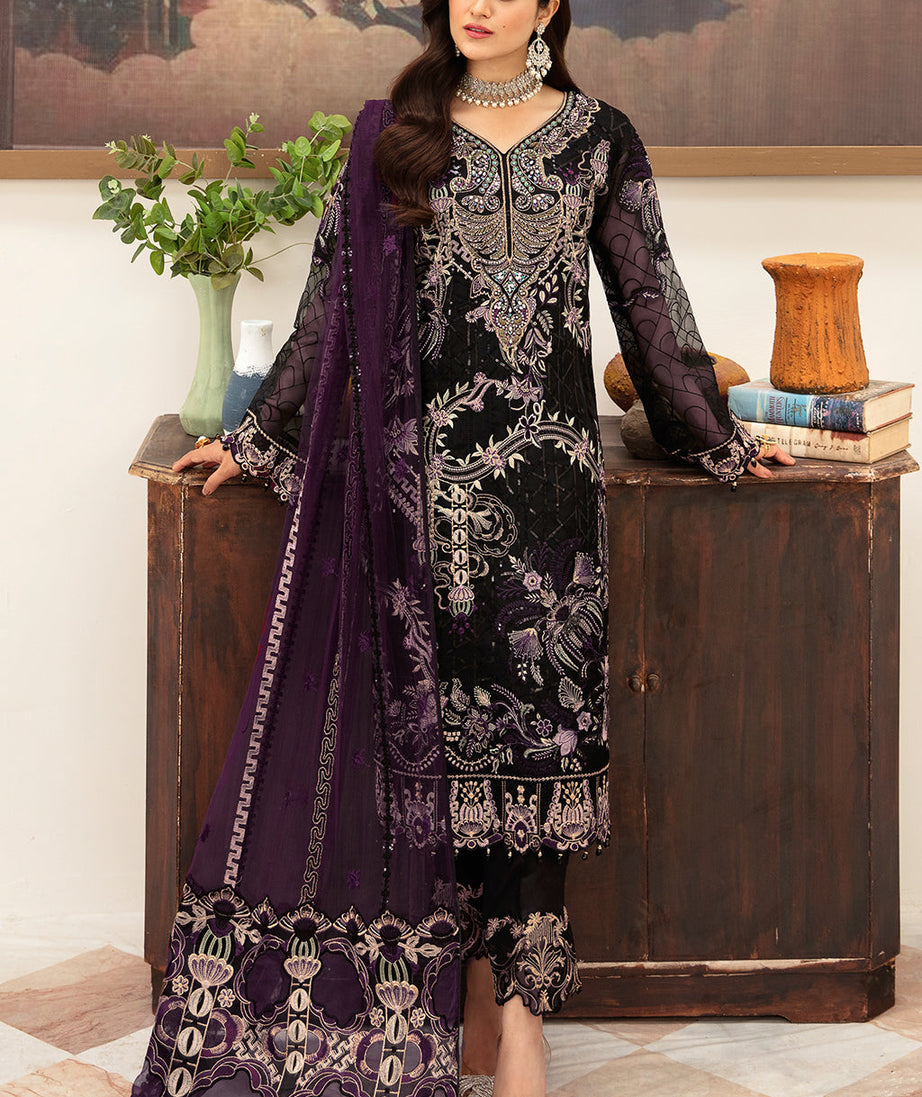 Ramsha Minhal Chiffon'24 Vol-10 M#1006