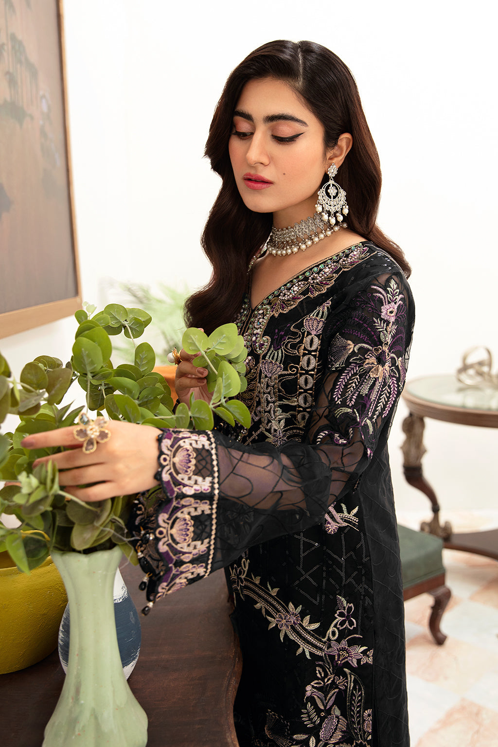 Ramsha Minhal Chiffon'24 Vol-10 M#1006