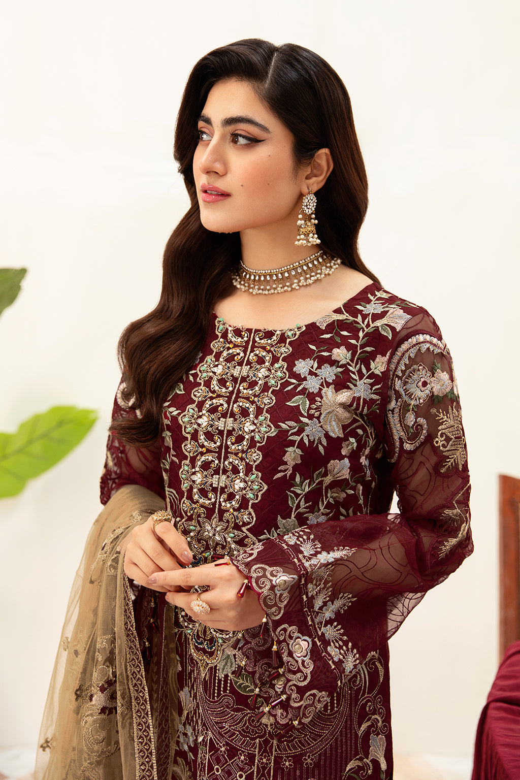 Ramsha Minhal Chiffon'24 Vol-10 M#1003