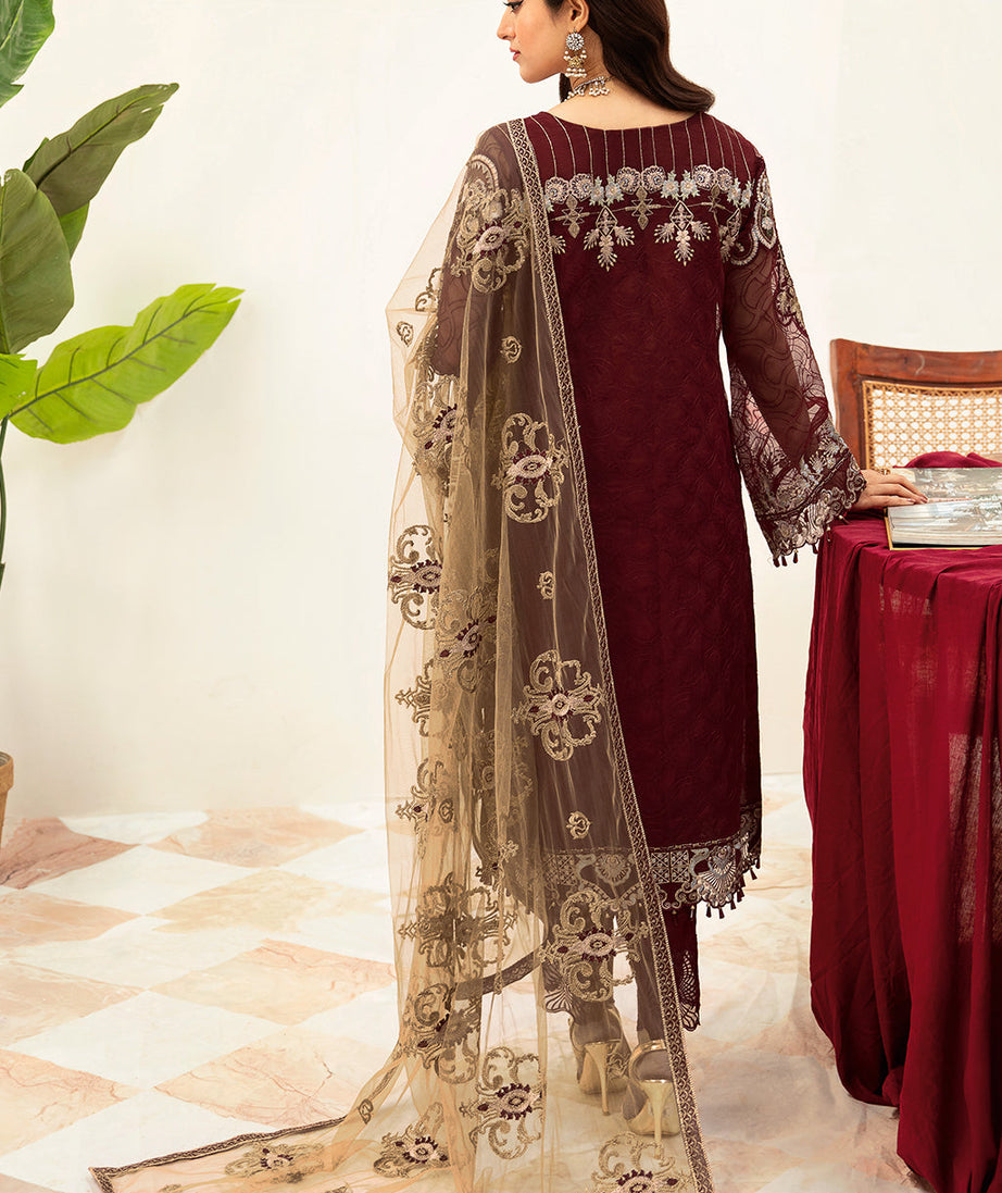 Ramsha Minhal Chiffon'24 Vol-10 M#1003