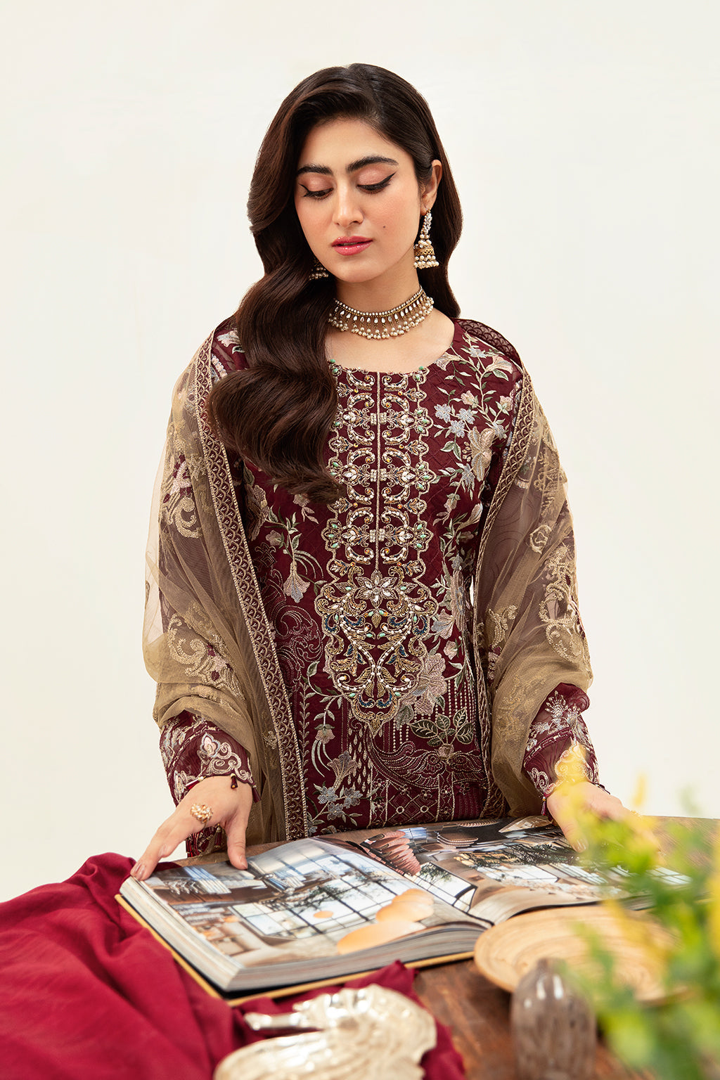 Ramsha Minhal Chiffon'24 Vol-10 M#1003