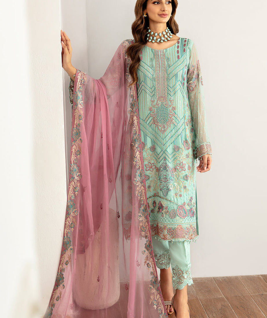 Ramsha Rangoon Chiffon Vol-11 D#1107