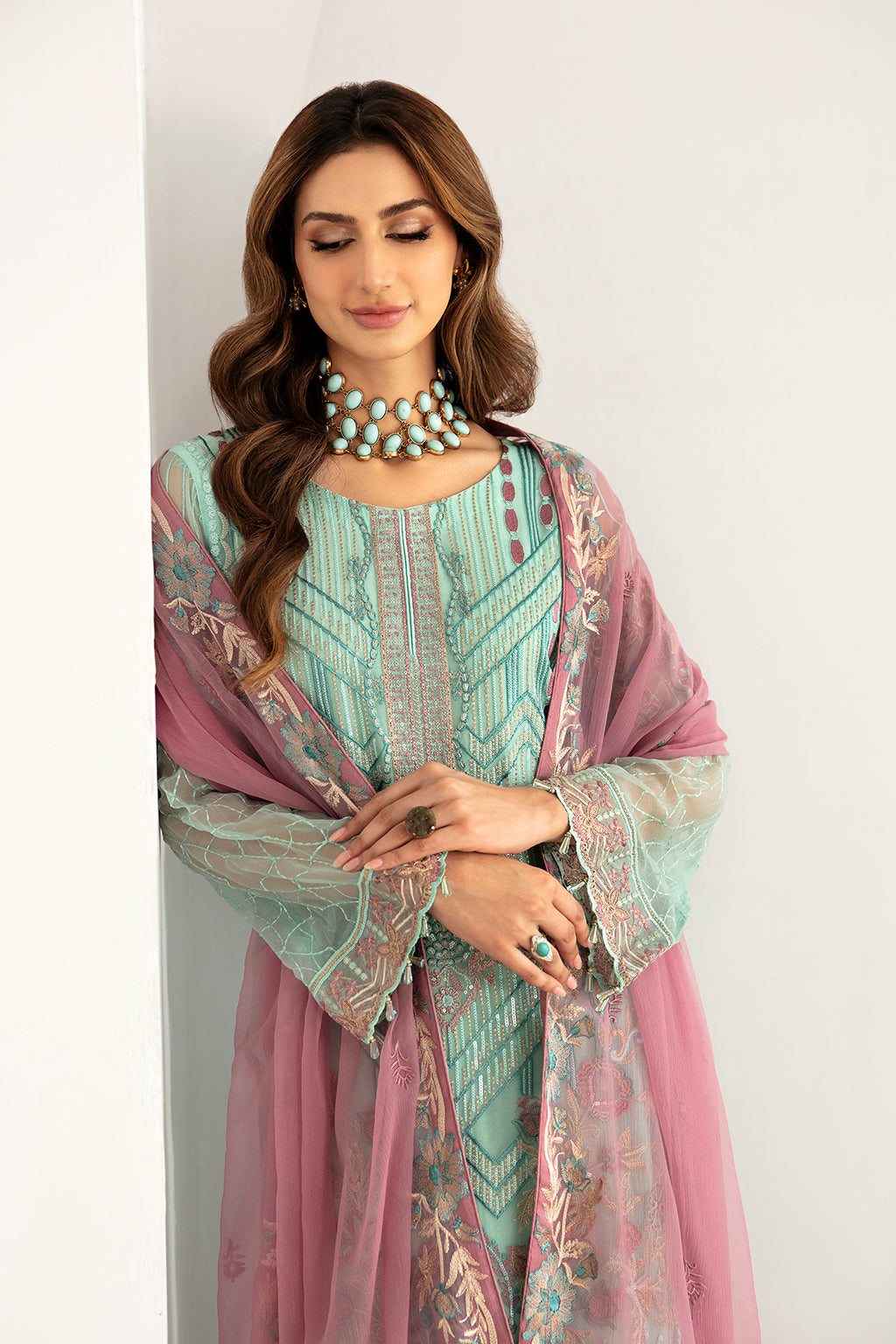 Ramsha Rangoon Chiffon Vol-11 D#1107