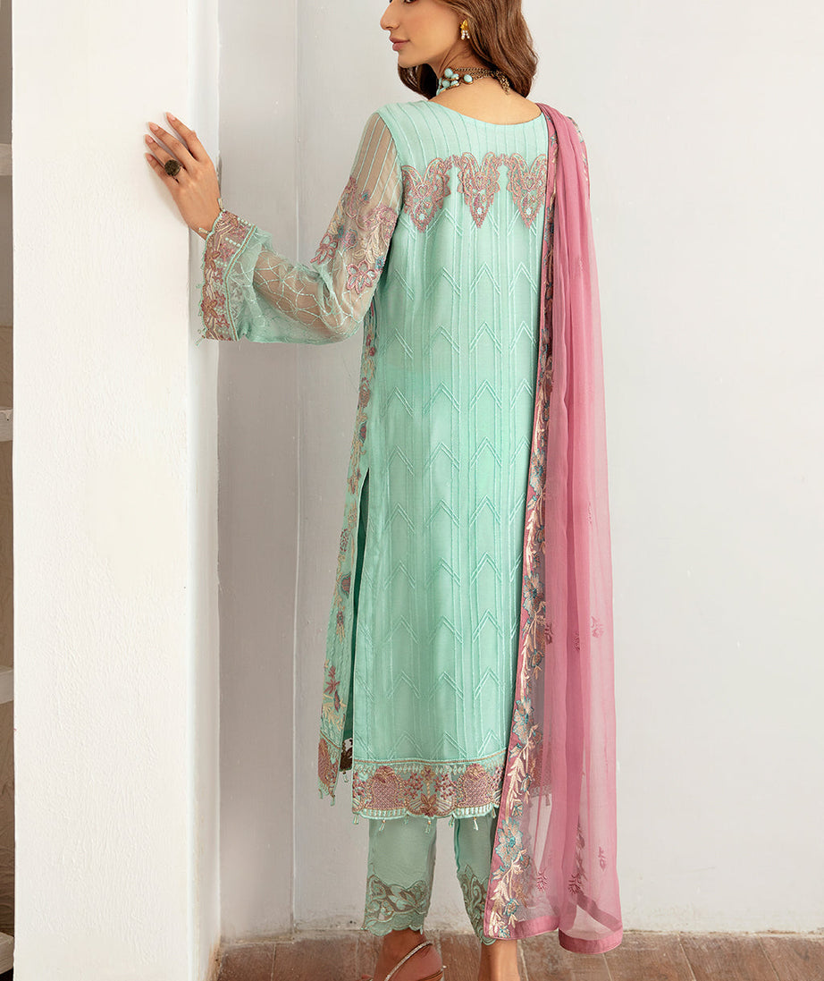 Ramsha Rangoon Chiffon Vol-11 D#1107