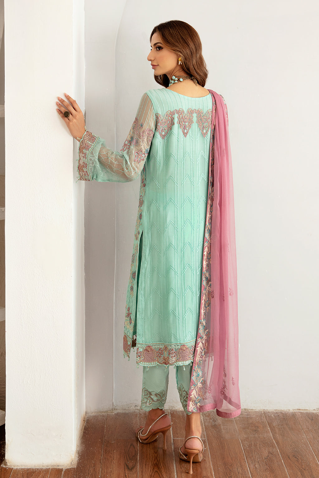 Ramsha Rangoon Chiffon Vol-11 D#1107
